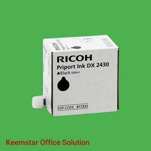 Ricoh DX2430 Black Ink Cartridge 893788 - Original High-Yield Printer Ink