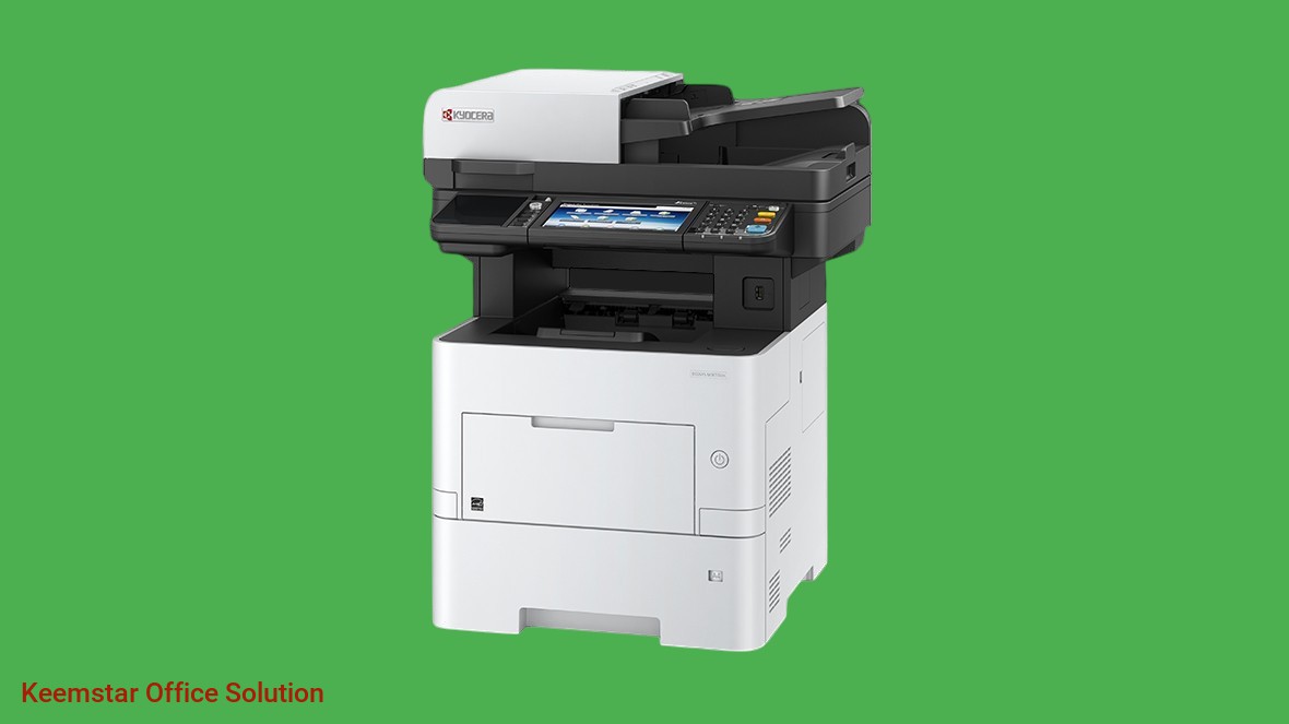 Kyocera ECOSYS M3655idn Printer – High-Speed Monochrome Multifunction Copier (Print, Scan, Copy, Fax)