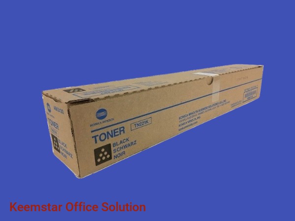 Genuine Konica Minolta bizhub C227/C287 Black Toner Cartridge TN221K - High Yield 24,000 Pages