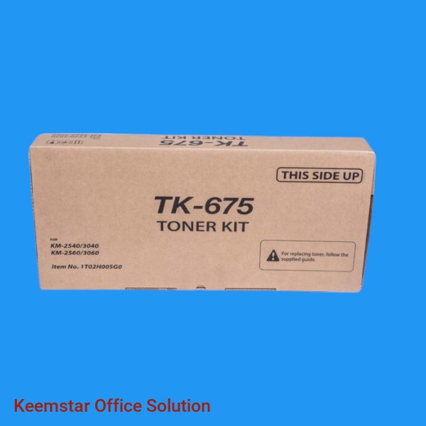 Kyocera TK675 Toner Cartridge - High-Yield Black Toner for Kenyan Market