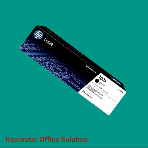 HP 107A Black Original Laser Toner Cartridge (W1107A) - High-Quality Prints, 1,000 Pages