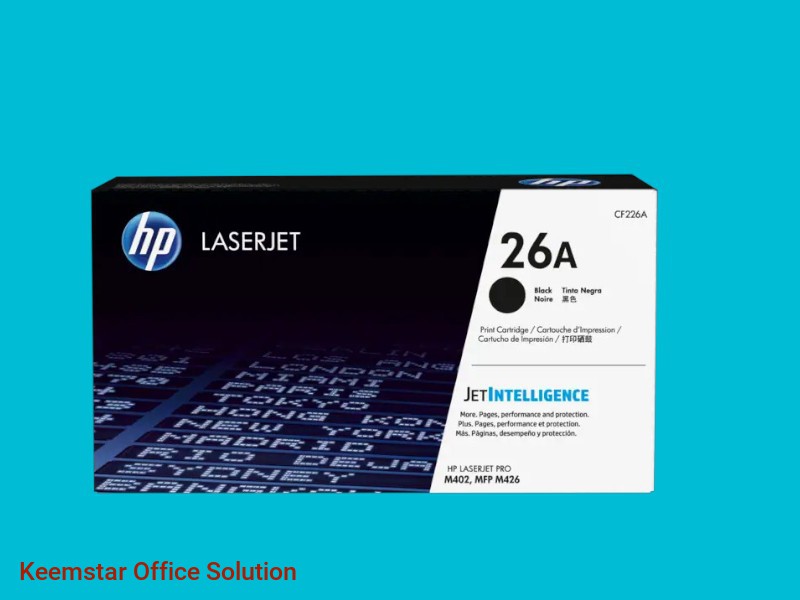 Original HP 26A Black Toner Cartridge (CF226A) - High Quality, Reliable, and Cost-Efficient Printing