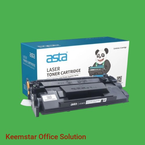 ASTA HP87A Toner Cartridge - High-Yield Black Ink for HP Printers