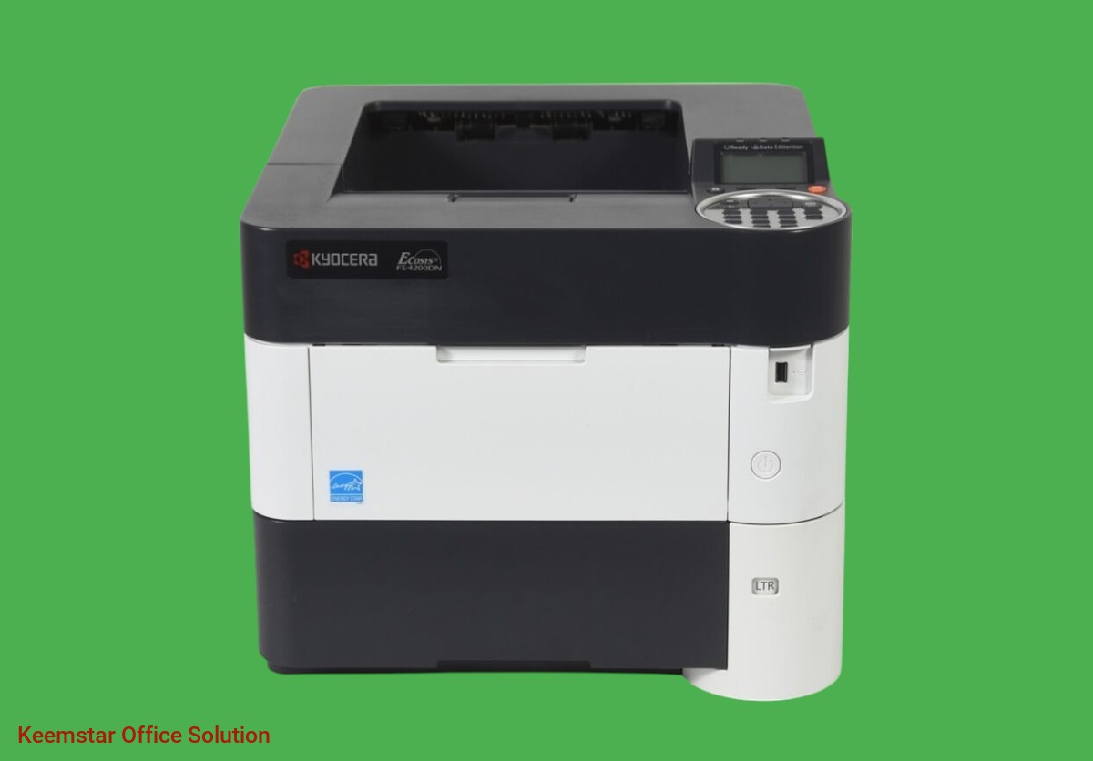 Kyocera ECOSYS FS-4200DN High-Speed Monochrome Laser Printer - 52 PPM, Eco-Friendly