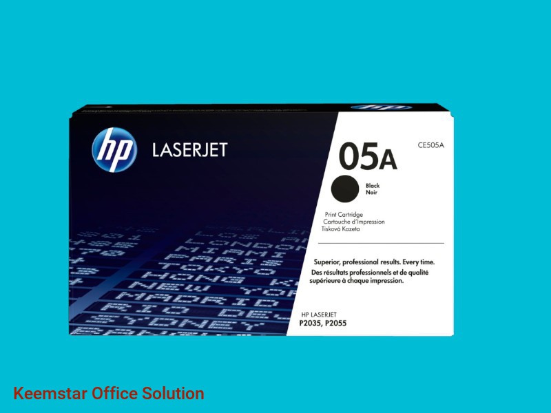 ? Original HP 05A Black LaserJet Toner Cartridge (CE505A) - High Quality & Reliable Performance