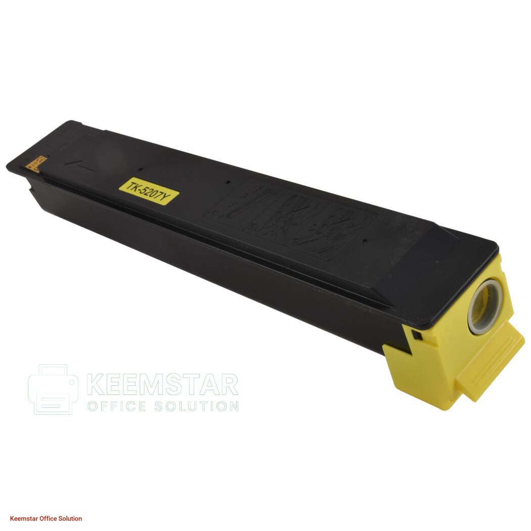 Genuine Kyocera ECOSYS TK-5207 Yellow Toner Cartridge – For TASKalfa 356ci, 358ci, Copystar CS356ci